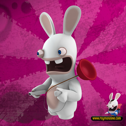 Rayman Raving Rabbids TV Party