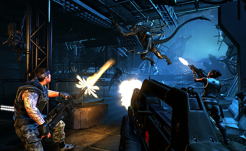 Aliens Colonial Marines review screenshots
