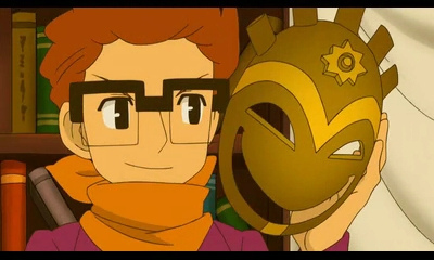 Professor Layton and the Miracle Mask review screenshots